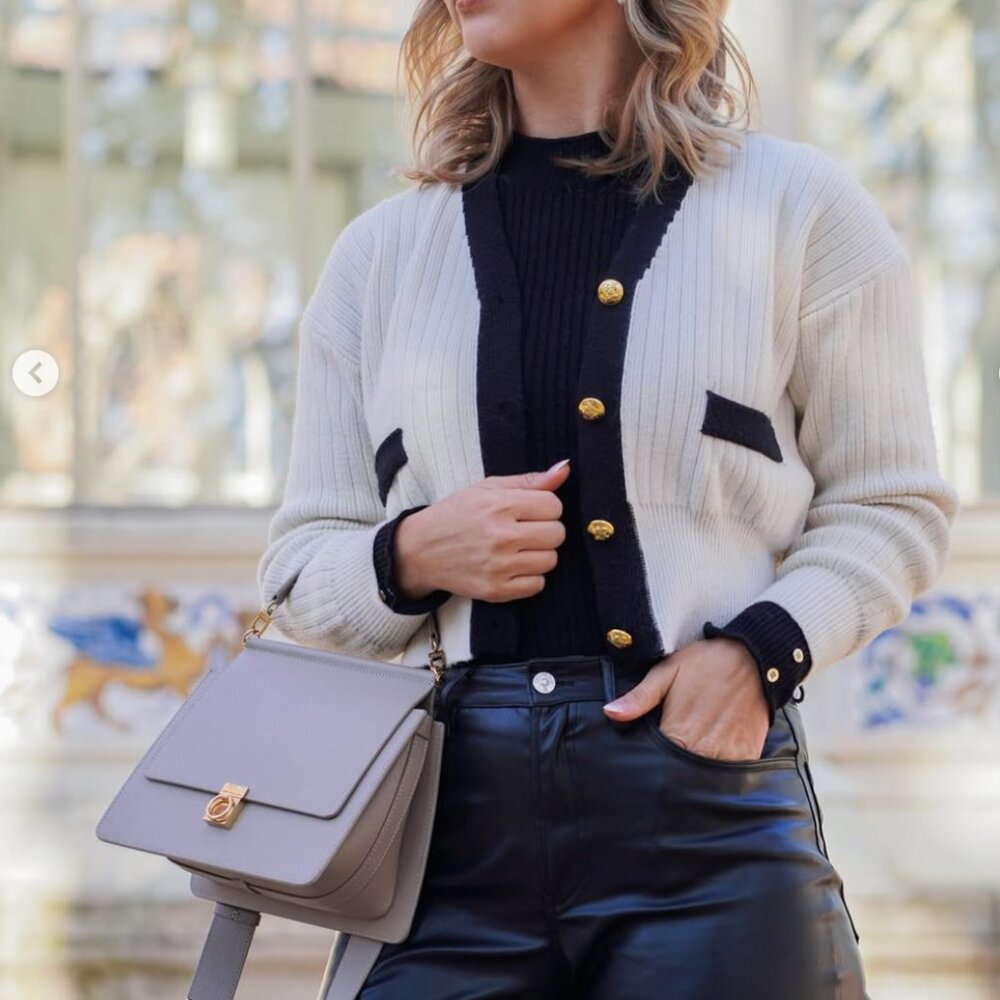 POLENE NUMERO SEPT BAG IN TAUPE COLOR (number seven) - Picture 14 of 14